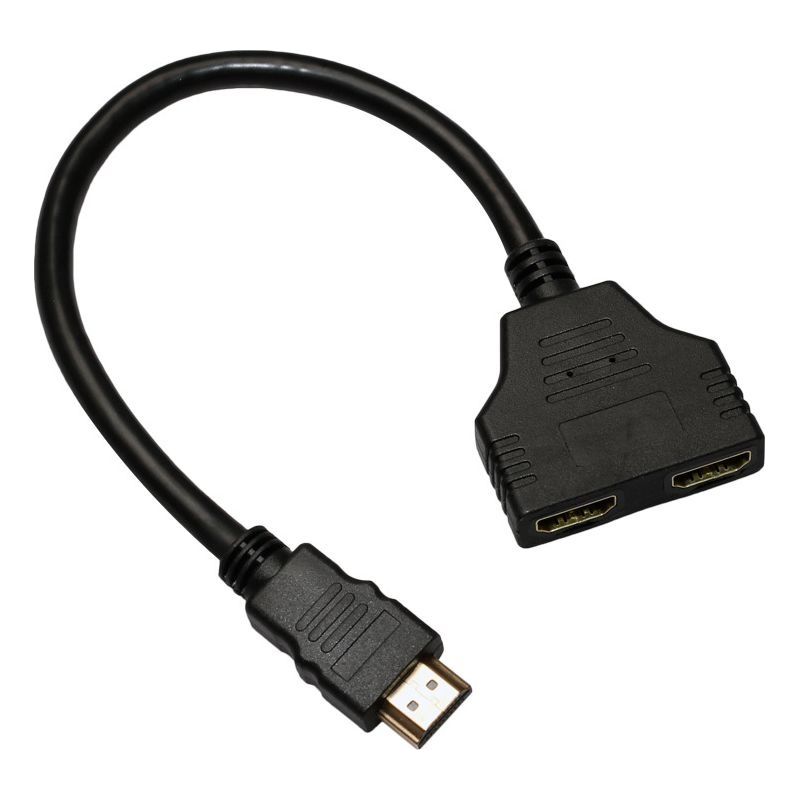Splitter Hdmi Adaptateur Câble Splitter Hdmi 1 In 2 Out Hdmi Male-