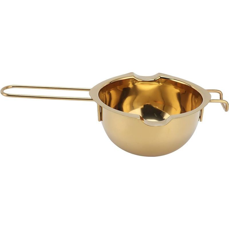 Pot En Acier Inoxydable À Double Pot De Haute Qualité (doré)-