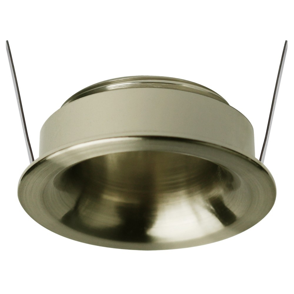 Einbaubares Rundes Fix-modell Fit 35 Nikkel Matt