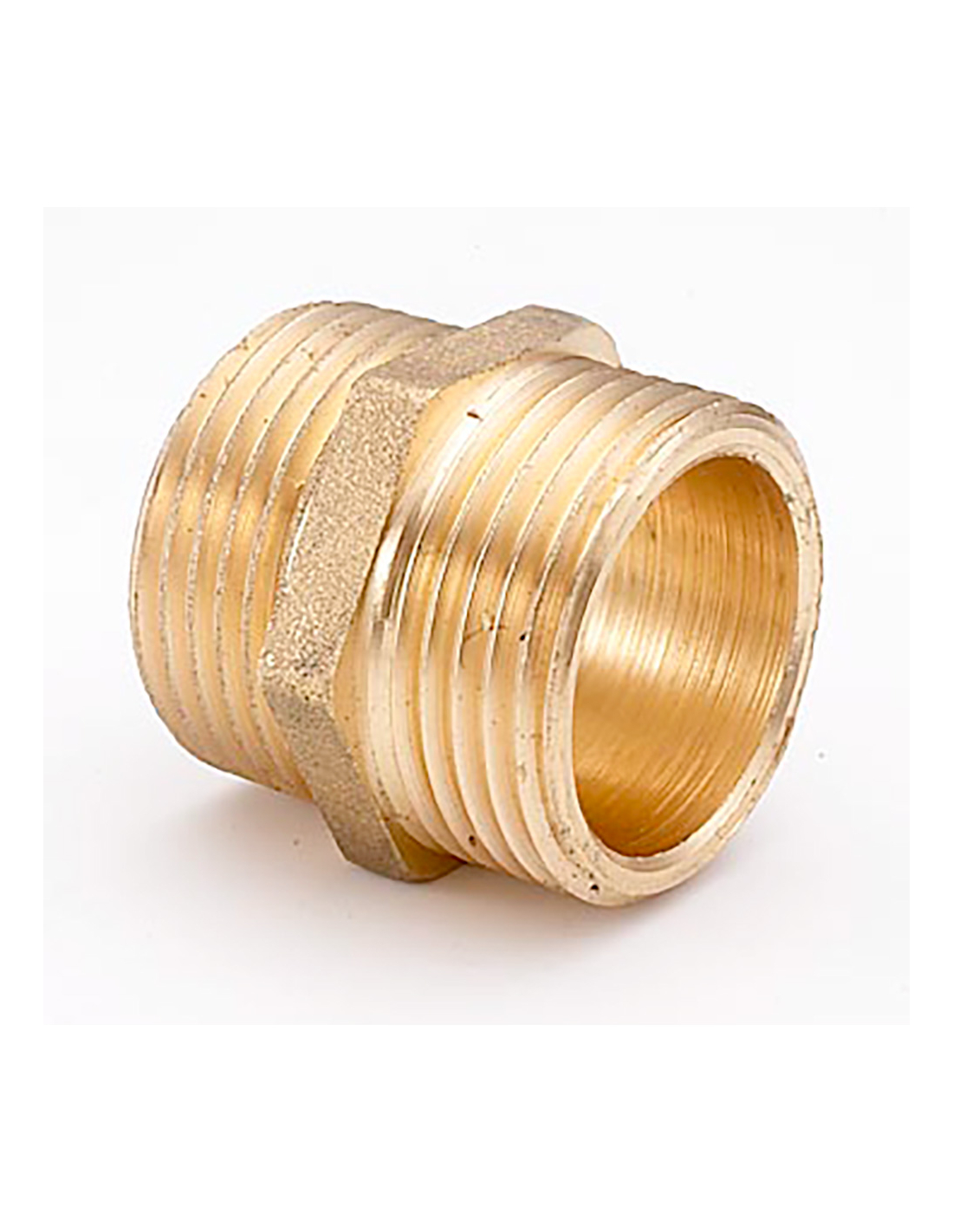 Contre-filet Laiton 1x1 Raccord Fileté Laiton Robuste - Metalgrup