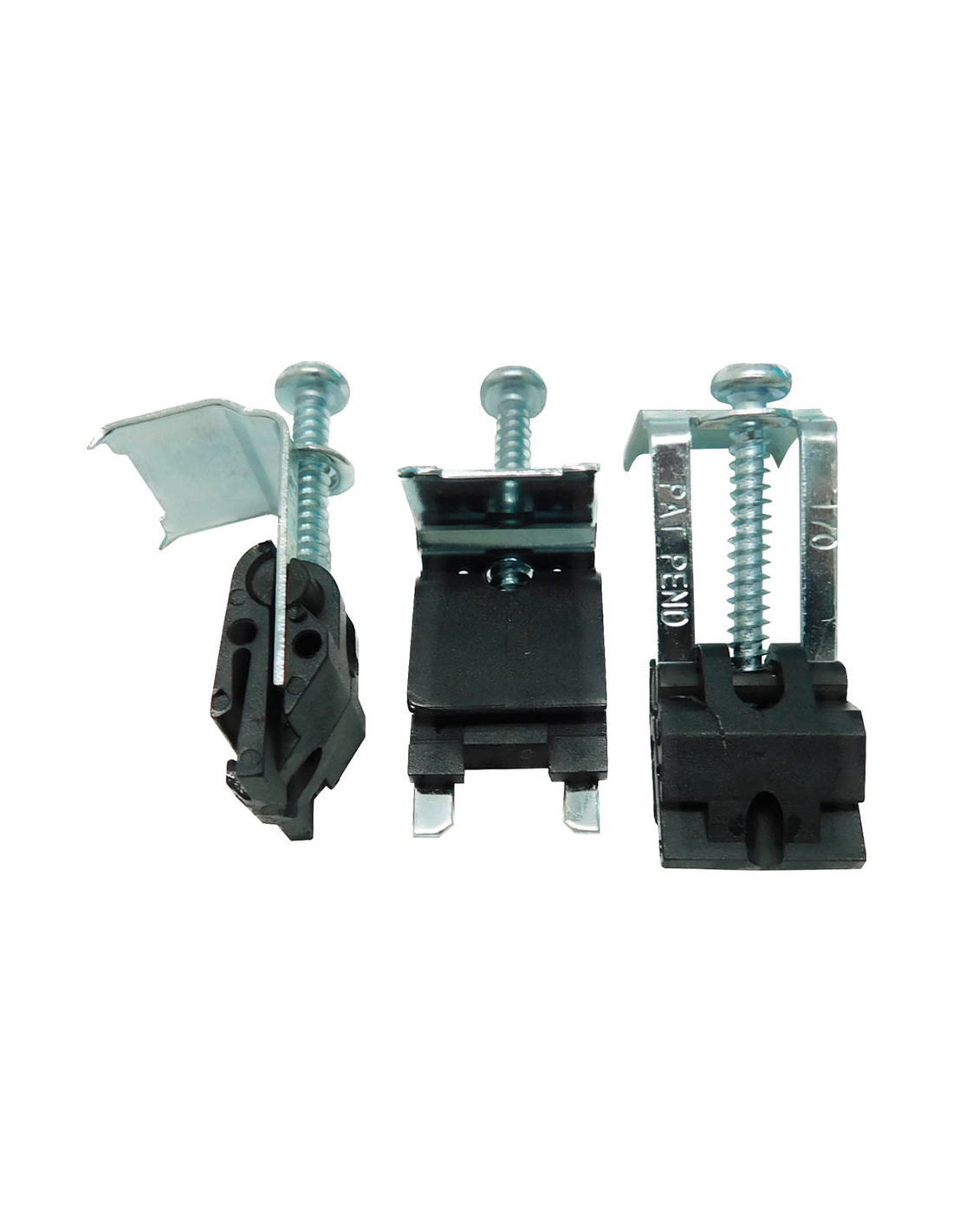 Clips Fixation Évier Acier Nickelé, Fixation Robuste - Edm