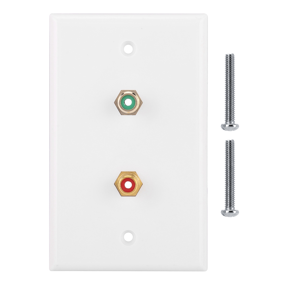 Multifunktionales Wandpaneel Mit 2 Rca-schnittstellen Für Bürogebäude (us-standard)