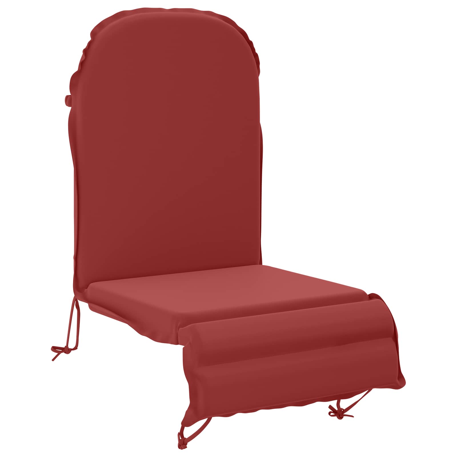 Adirondack-stuhl-auflage Gemert 100 % Polyester Weinrot Vidaxl