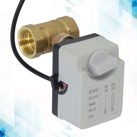 Dn25 Messing-2-wege-elektrokugelhahn, Normalerweise Geschlossen, 1-zoll-gewinde, 12–24 V Gleichstromversorgung