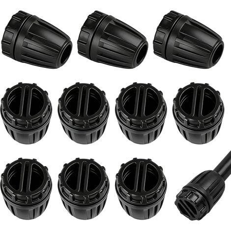 Bewässerungsstecker-adapter, 10er-pack, Schlauchverbinder Für 1/2" (13/16 Mm) Schläuche