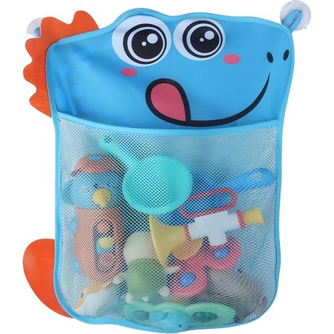1 Stück Aufbewahrungsnetz Für Badespielzeug, Badespielzeug-aufbewahrungsnetz, Baby-badespielzeugnetz, Badespielzeugnetz, Badespielzeugtasche, Mit Starken Saugnäpfen Zur Aufbewahrung Von Badespielzeug