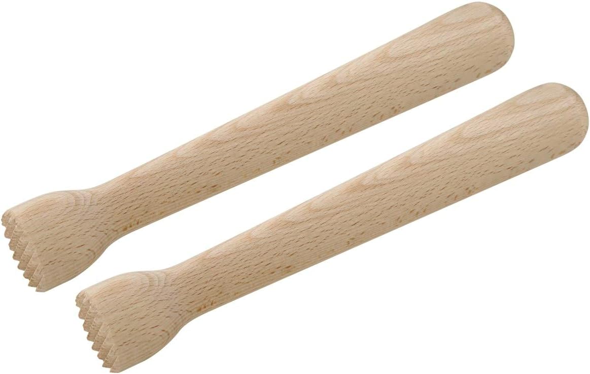 Eisstampfer – 2er-set – Buchenholz – Eiscrusher – Für Mojitos Und Caipirinhas – 22 Cm