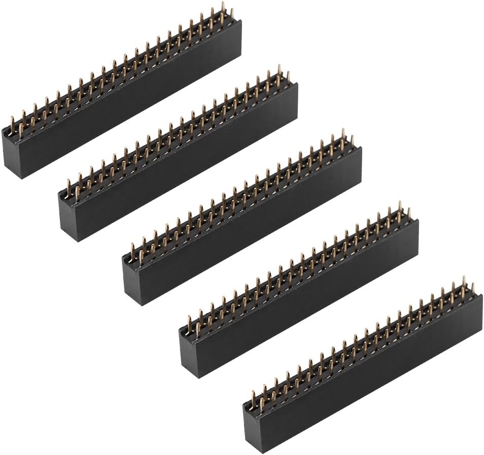 20-poliger Buchsenstecker – 5er-pack – Zweireihig, 2,54 Mm – Für Elektronische Platinen