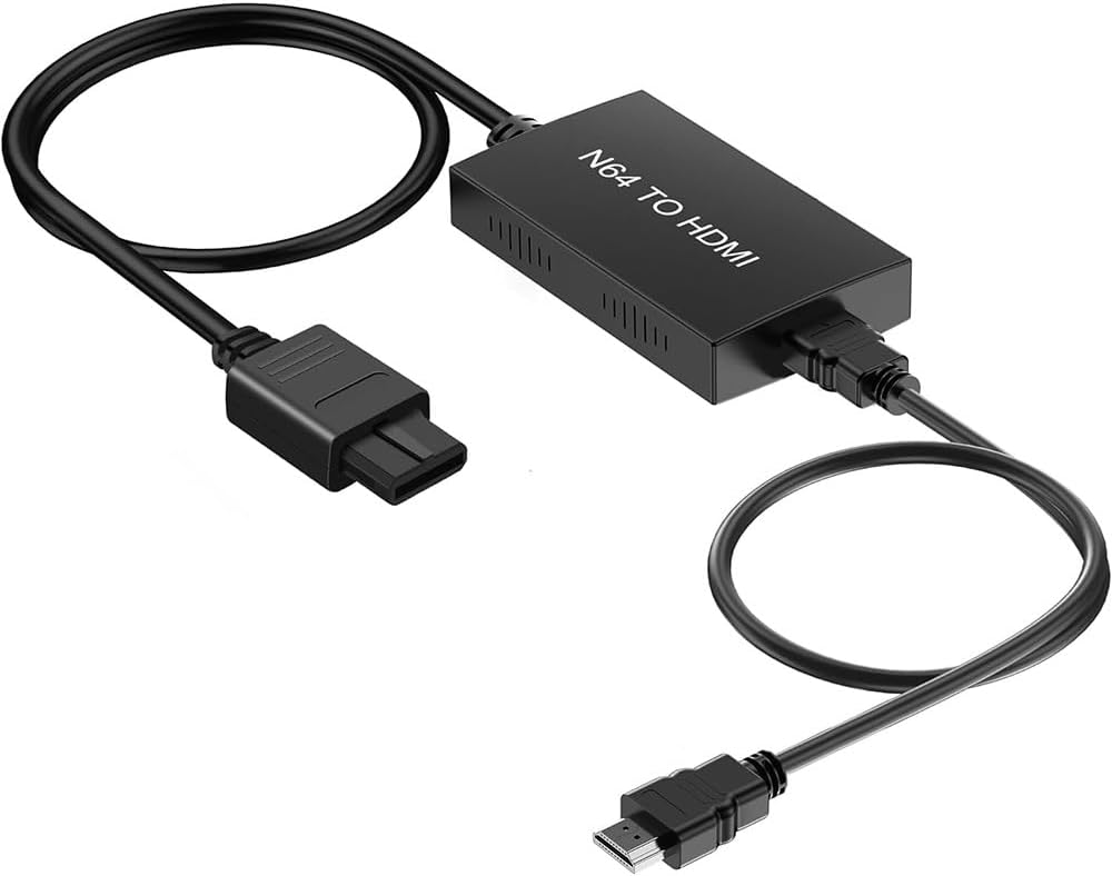N64-zu-hdmi-konverter – Videoadapter Für Snes, Ngc, Sfc – 1080p Hd – 4:3/16:9 Switch