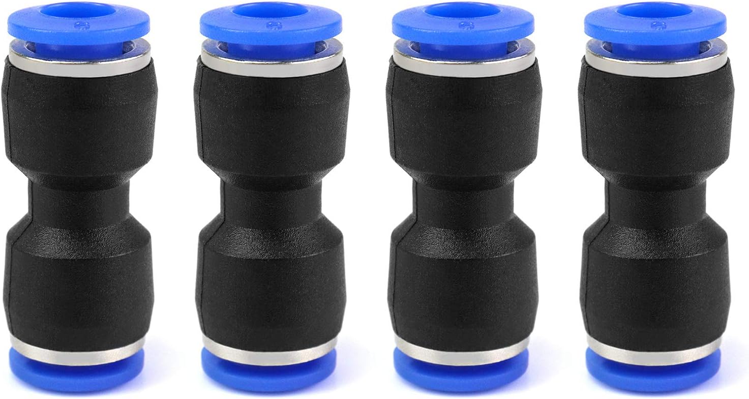 Schnellverbinder Für Schläuche – 4 Stück – Nylon – 6 Mm Durchmesser – Für Luft- Und Kraftstoffleitungen