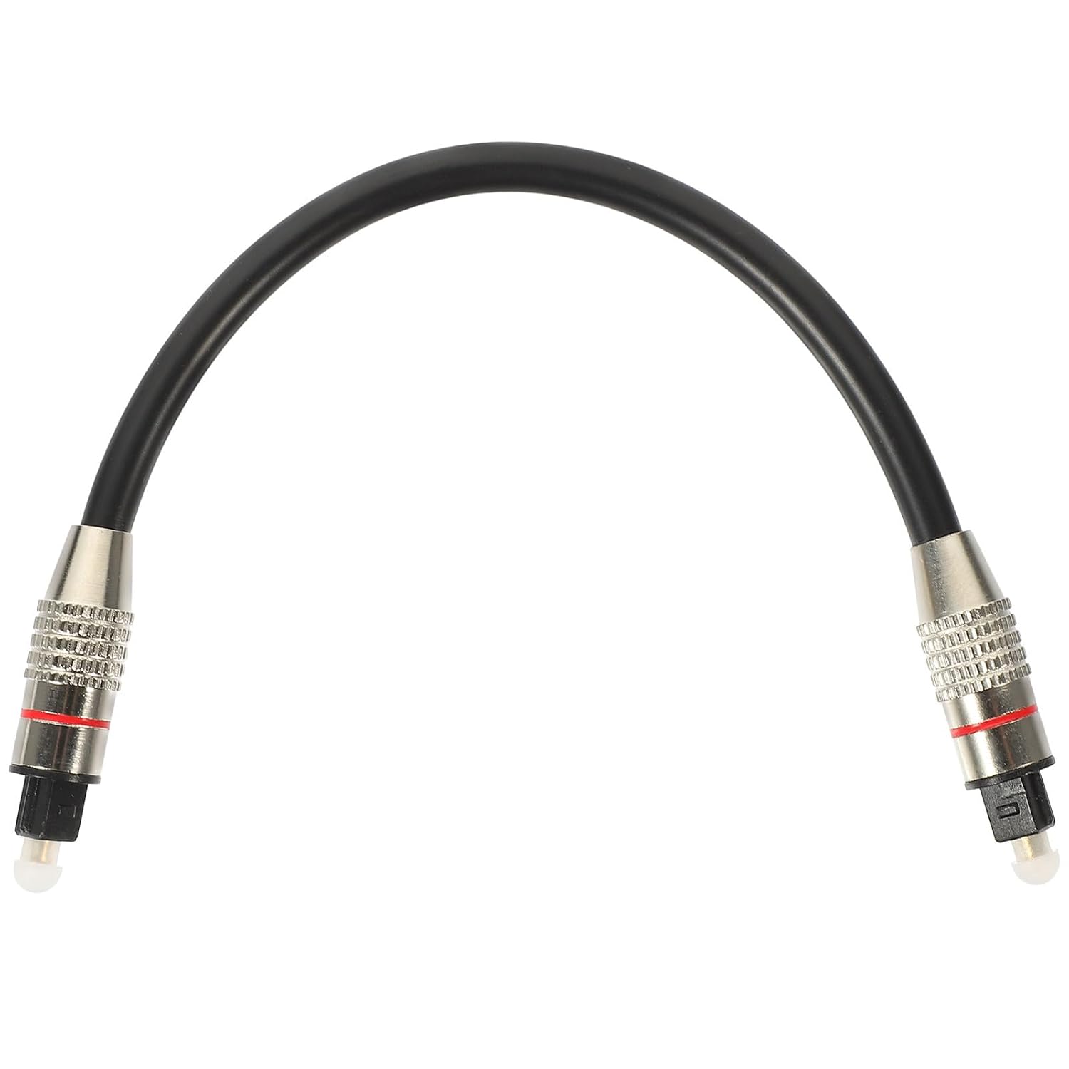 Optisches Audiokabel – 1 Stück – Glasfaser – Digitale Übertragung – Tv-soundbar-konsole – 0,2 M