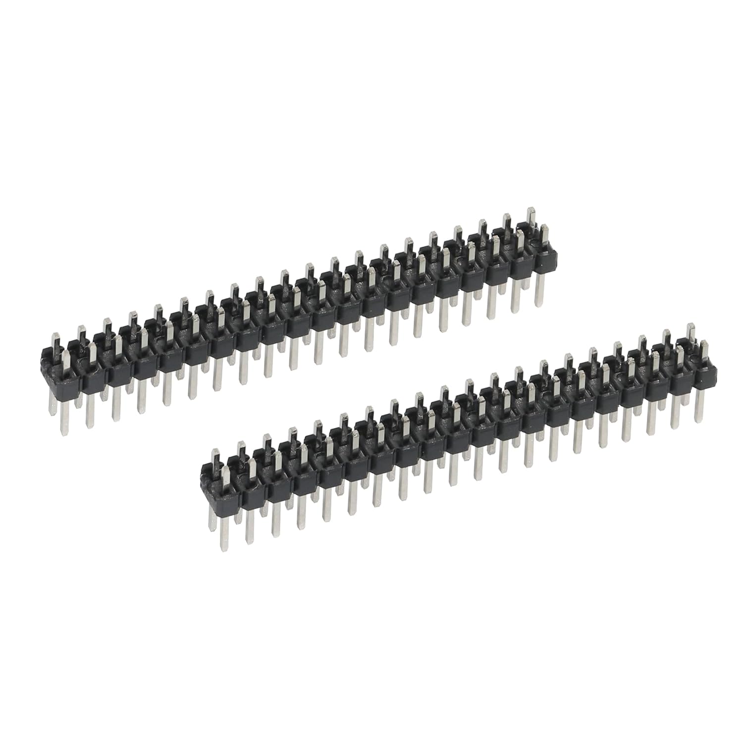 Stiftleiste – 20er-pack – Doppelreihig (2x20) – 2,54 Mm Rastermaß – Für Leiterplatten Und Arduino – 11 Mm Länge