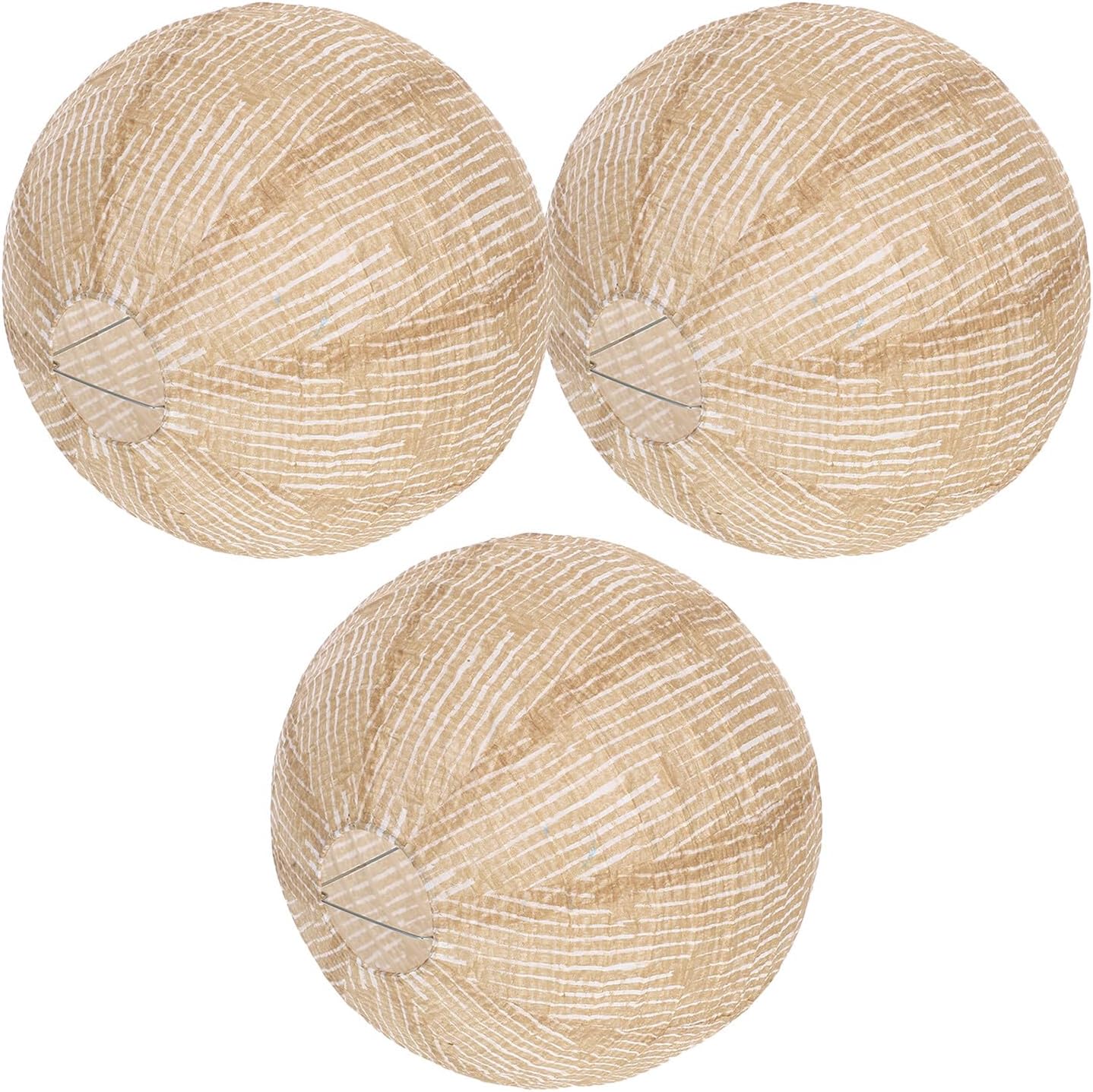 Lampenschirme – 3er-set – Leinen – Vintage-stil – Wohnzimmer, Schlafzimmer, Hochzeit – 20 Cm