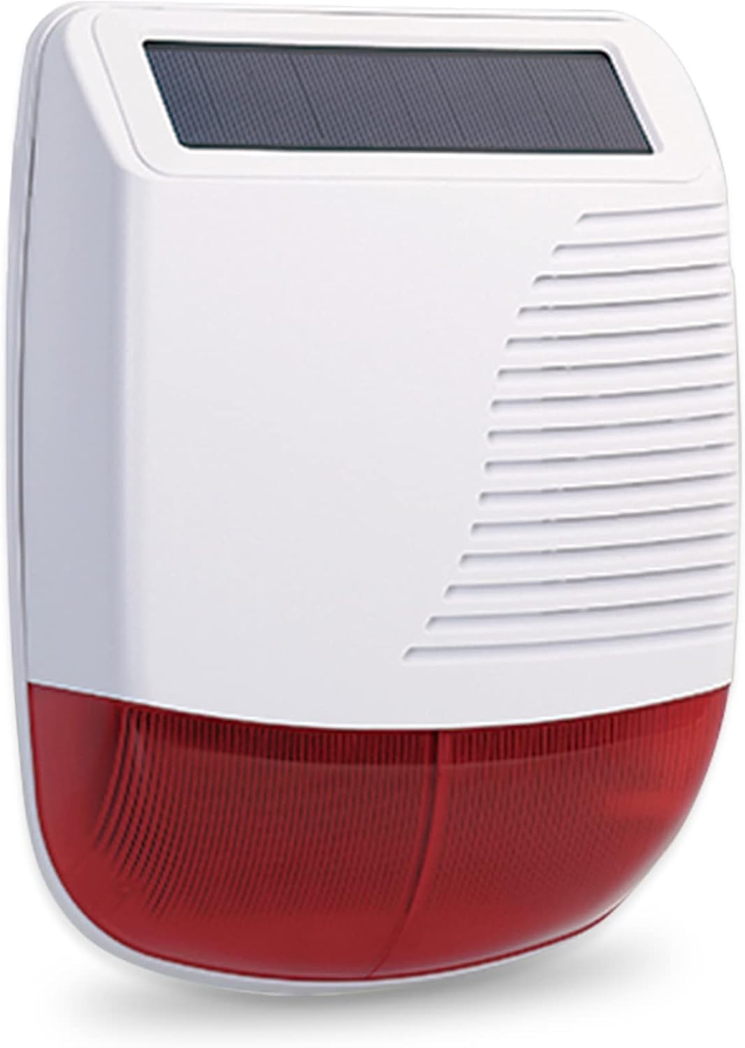 Solarsirene – 1 Stück – Abs – 120 Db Und Ip67 – Drahtloser Außenalarm – Für Haus Und Garten