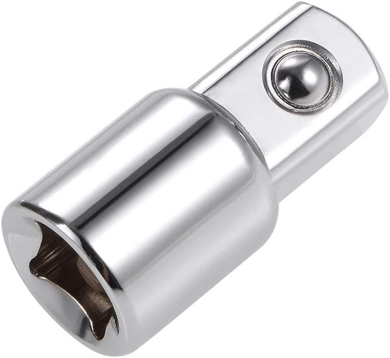3/8-zoll-innensechskant-auf-1/2-zoll-außensechskant-steckschlüsseladapter Mit Cr-v-stahlbit Für Ratschen