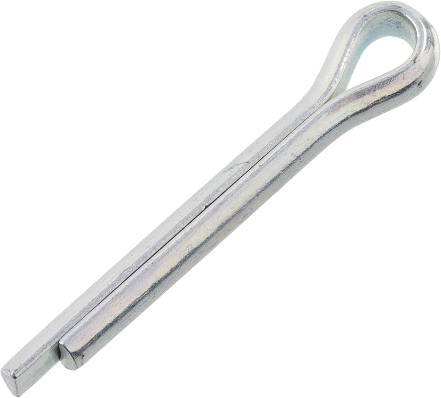 Packung Mit 10 Splinten, Stifttyp, Ø5x48 Mm Silberfarbener Stahl, Zum Halten Und Sichern Von Mechanischen Baugruppen Und Wellenkomponenten