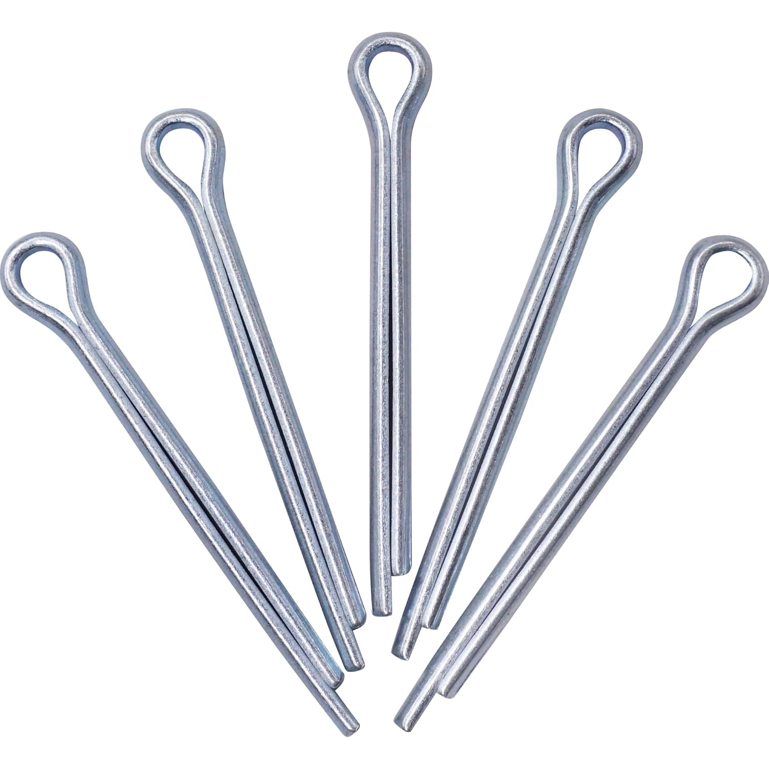Splinte – 20 Stück – Verzinkter Stahl – Sichere Befestigung Nach Din 94 – Für Maschinenbau Und Heimwerker – 3,2 X 40 Mm