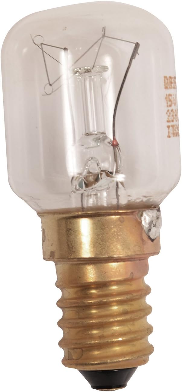 15-w-kühlschranklampe – 1 Stück – E14-sockel – Zuverlässige Innenbeleuchtung – Für Verschiedene Kühlschrank- Und Gefrierschrankmarken – Warmweiß