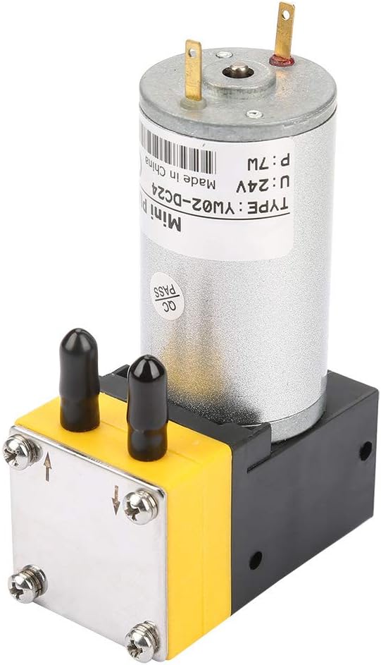 24-v-miniatur-membranpumpe – 1 Stück – Kompakt Und Robust – Fördermenge 0,4–1 L/min – Für Industrie Und Labor – 8,5 X 3,3 Cm