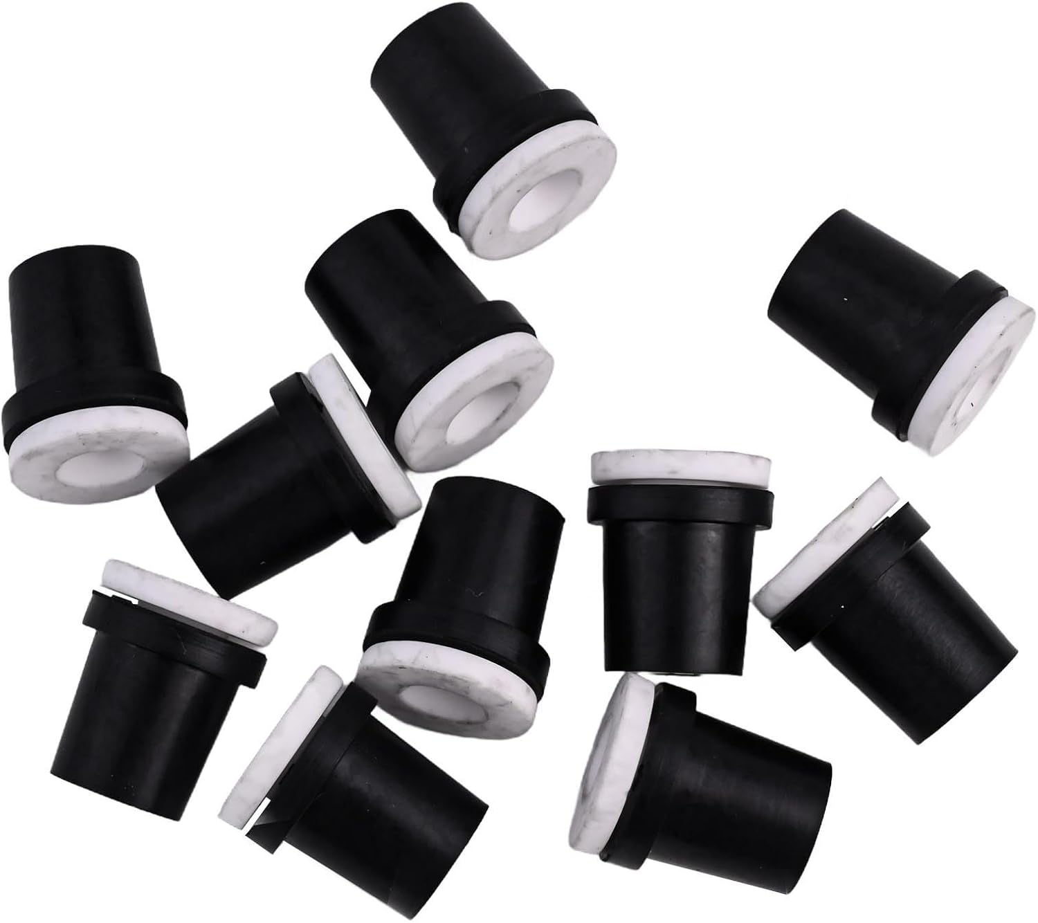 Sandstrahldüsen – 10er-pack – Keramik Und Kunststoff – Durchmesser 2 Bis 3,5 Mm – Für 18-liter-tanks – Schwarz Und Weiß