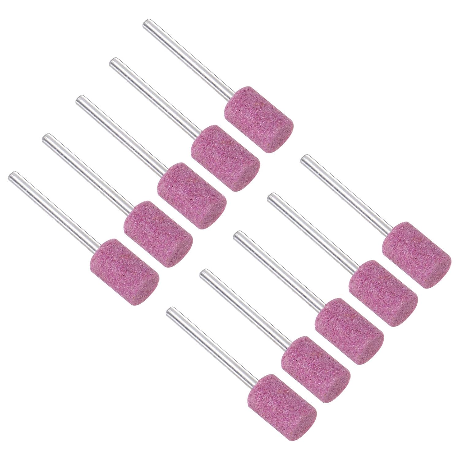 Zylindrische Schleifscheiben – 10er-pack – Keramik Und Stein – Präzisionsschleifen Und Polieren – Heimwerker Und Industrie – 10 Mm X 44 Mm