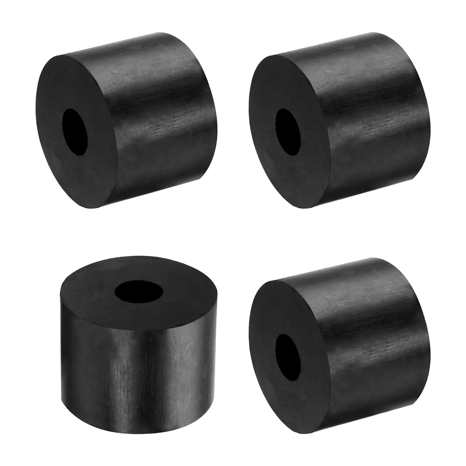 Gummiabstandshalter – 4er-pack – Strapazierfähiges Material – Schwingungsdämpfer – Für Industrie Und Heimwerker – 40 X 12 X 30 Mm