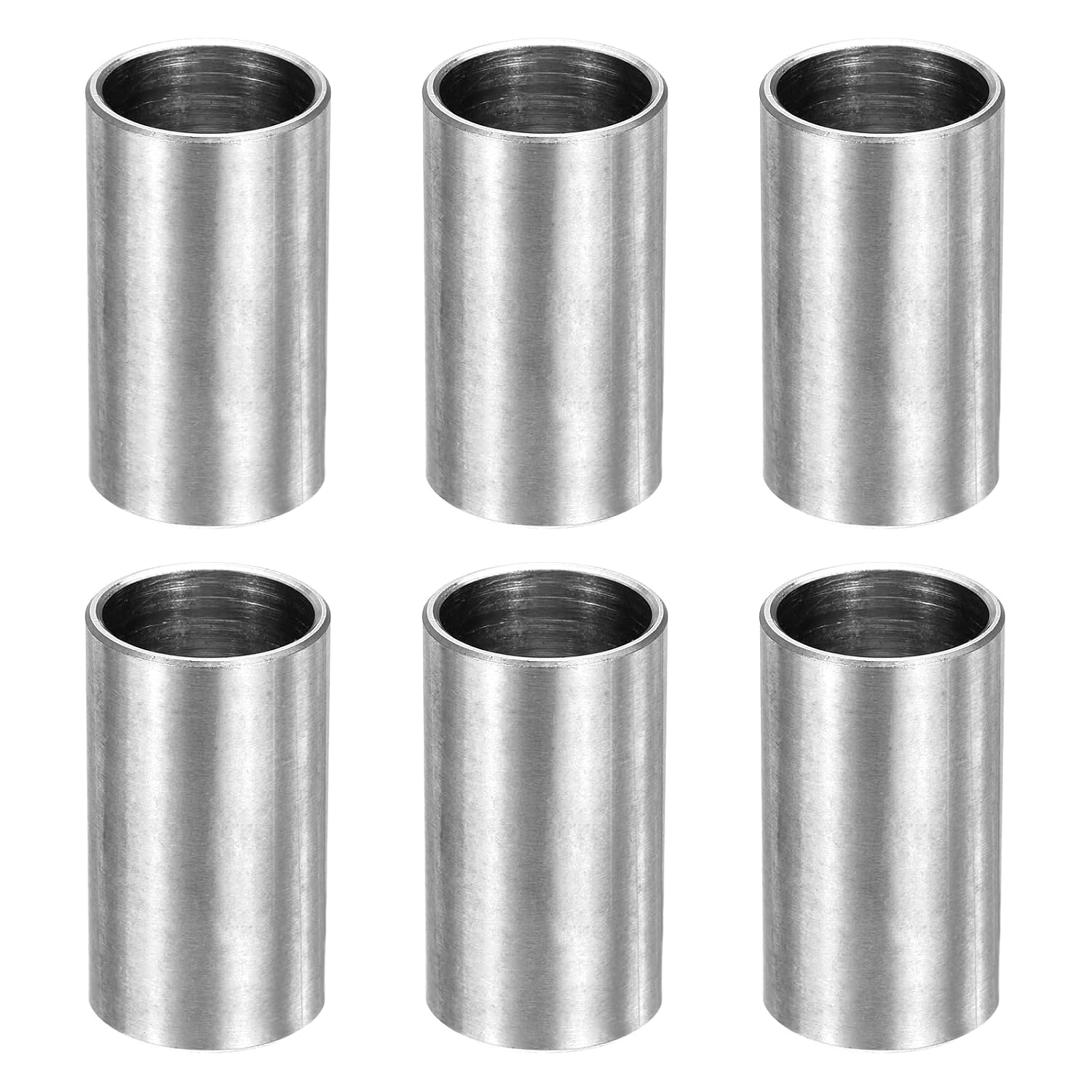 6 Metall-distanzstücke – Edelstahl 304 – Für M12-schrauben – Korrosionsbeständig – Für Kfz-mechaniker Und Heimwerker – 12 X 14 X 25 Mm