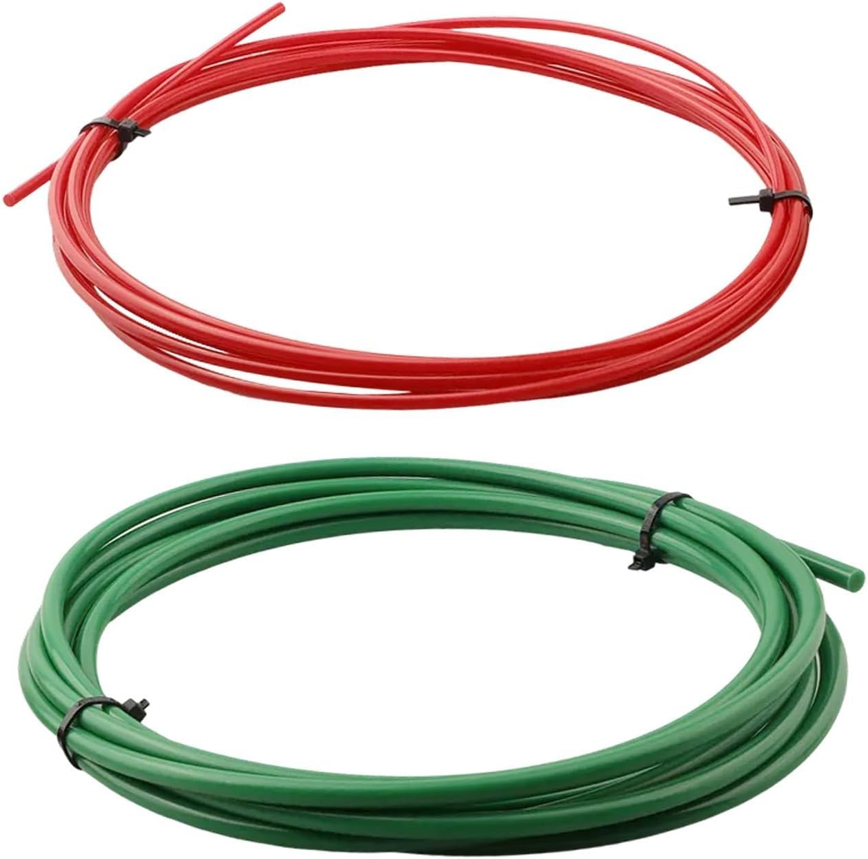 Kupferrohr-biegeset – 2-teilig – Flexibler Pe-kunststoff – Isolierte Biegung Ohne Verformung – Für Klimaanlagen Und Sanitärinstallationen – Rot 1/4" Und Grün 3/8