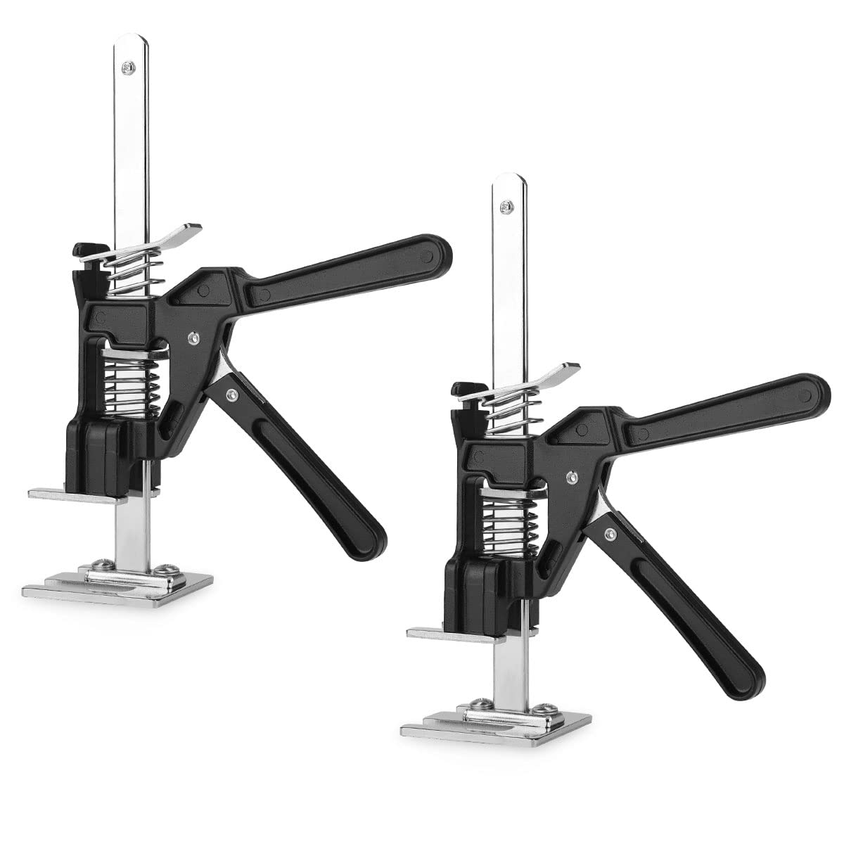 Manueller Paneelaufheber – 2er-set – Edelstahl – Tragkraft 220 Kg – Für Paneele Und Türen – Schwarz