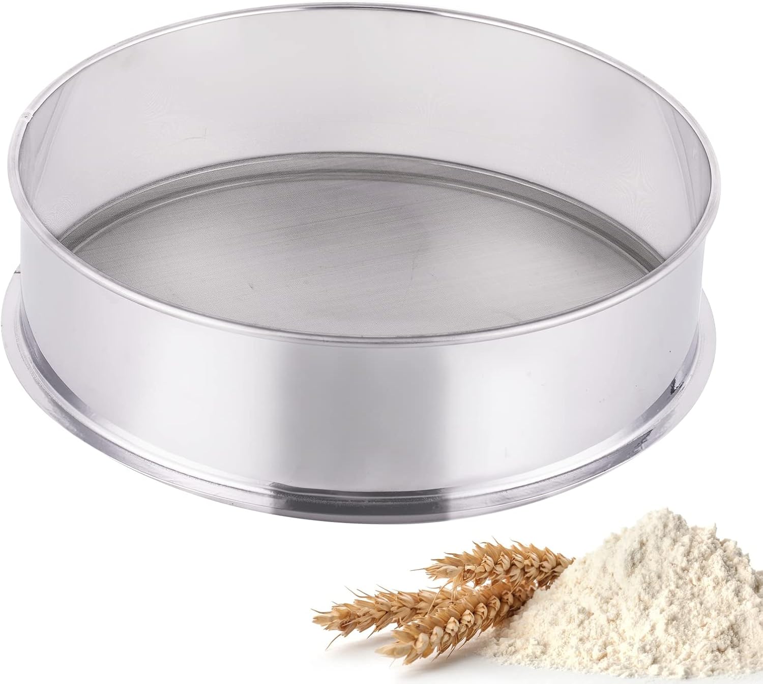 Industriesieb – 1 Stück – Edelstahl 304 – 60 Mesh Für Pulver – Für Die Lebensmittel- Und Chemieindustrie – 300 Mm X 100 Mm