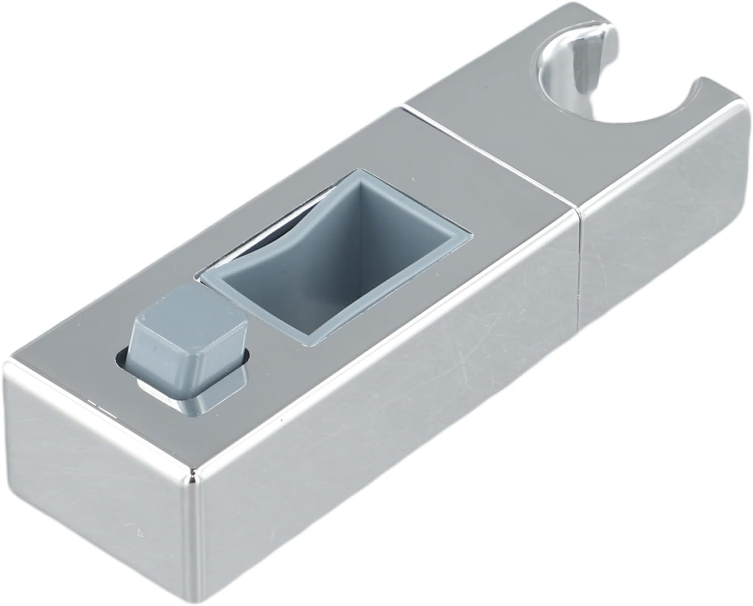 Verstellbare Duschhalterung – 1-teilig – Verchromtes Abs – 360° Drehbar – Für 30x15- Und 30x18-mm-stangen – Elegante Oberfläche