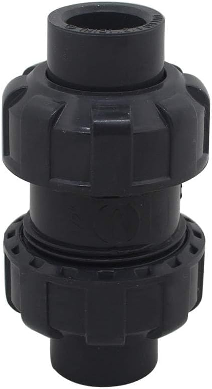 40-mm-kugelrückschlagventil – 1 Stück – Hart-pvc – Rückflussverhinderer – Für Schwimmbäder Und Bewässerungsanlagen