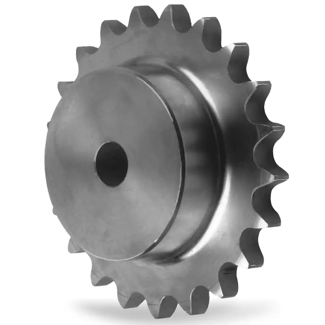 Vorgebohrtes Kettenrad Iso 08b1 – 1-teilig – Stahl – 8 Zähne, 12,7 Mm Teilung – 25 Mm Bohrung – Kettenantrieb