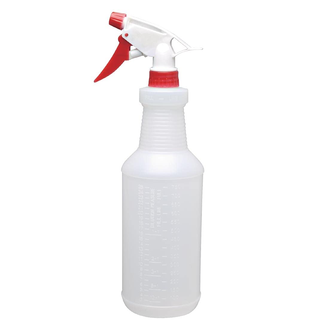 Rote Reinigungs-sprühflasche – 1 Stück – Robustes Kunststoff – Anti-kontaminationssystem – Für Den Privaten Und Gewerblichen Gebrauch – 750 Ml