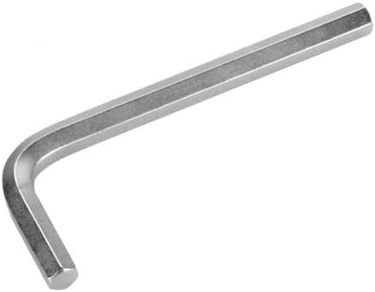 8-mm-inbusschlüssel – 1 Stück – Vernickelter Stahl – Torsionssteif – Allgemeine Mechanik – Größe 8 Mm