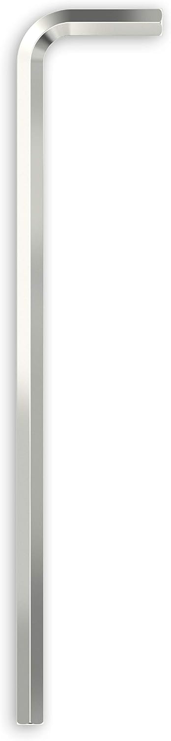 7 Mm Extra Langer Inbusschlüssel – 1 Stück – Vernickelter Stahl – Korrosionsbeständig – Für Heimwerker – 7 Mm