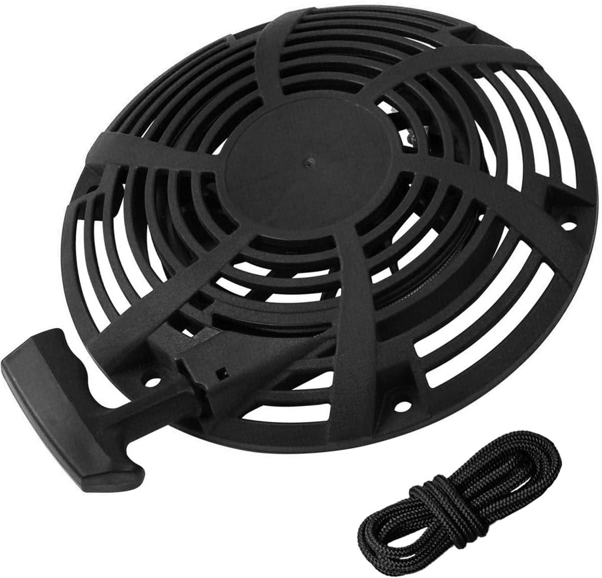 Seilzugstarter – 1 Stück – Robustes Metall – Für Briggs & Stratton Motoren – Rasenmäher Und Gartengeräte – Durchmesser 195 Mm