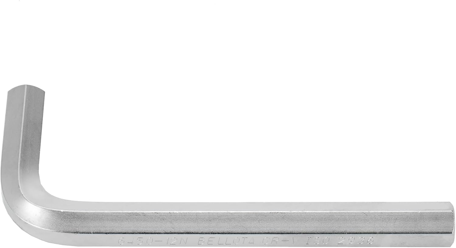 12-mm-inbusschlüssel – 1 Stück – Vernickelter Chrom-vanadium-stahl – Härte 50 Hrc (iso-norm) – Für Heimwerker Und Profiwerkstätten – 12 X 55 X 135 Mm