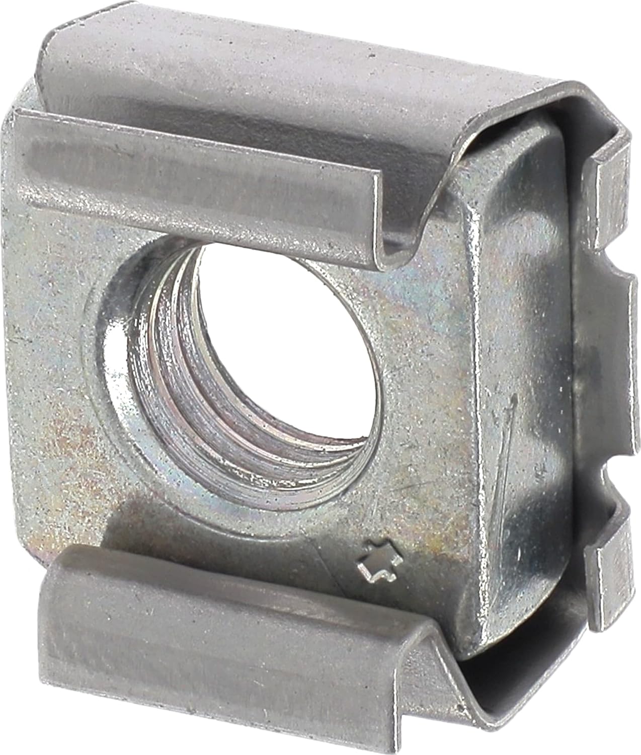 M8-metallkäfigmuttern – 15er-pack – Verzinkter Stahl – Hochleistungs-gewindebefestigung – Renault Peugeot Psa – Silber