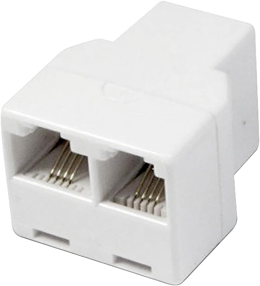 Rj45-buchse – 2er-pack – Robustes Abs – Netzwerkkabelverlängerung – Büro Und Zuhause – Standard Schwarz