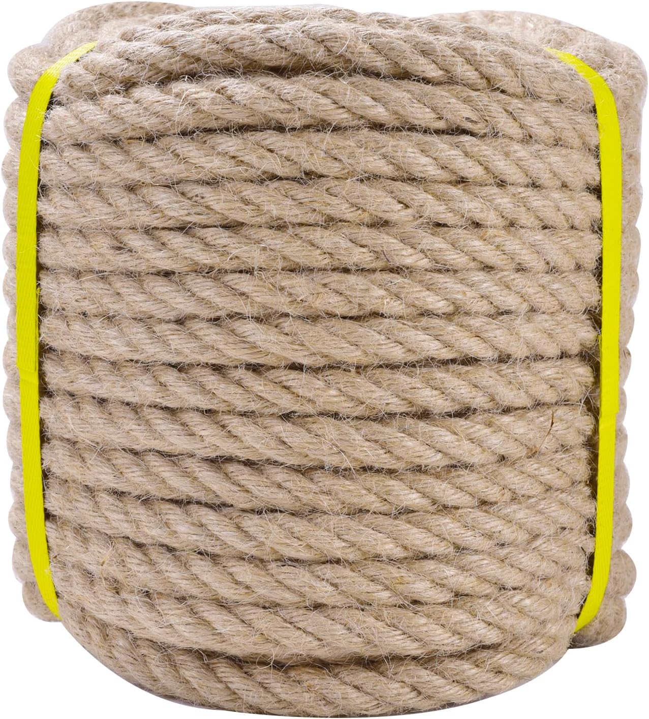 Natur-juteseil – 1 Rolle À 15 M – Durchmesser 10 Mm – Starke Und Biologisch Abbaubare Faser – Für Gartenarbeit, Heimwerken Und Dekoration – Naturbeige