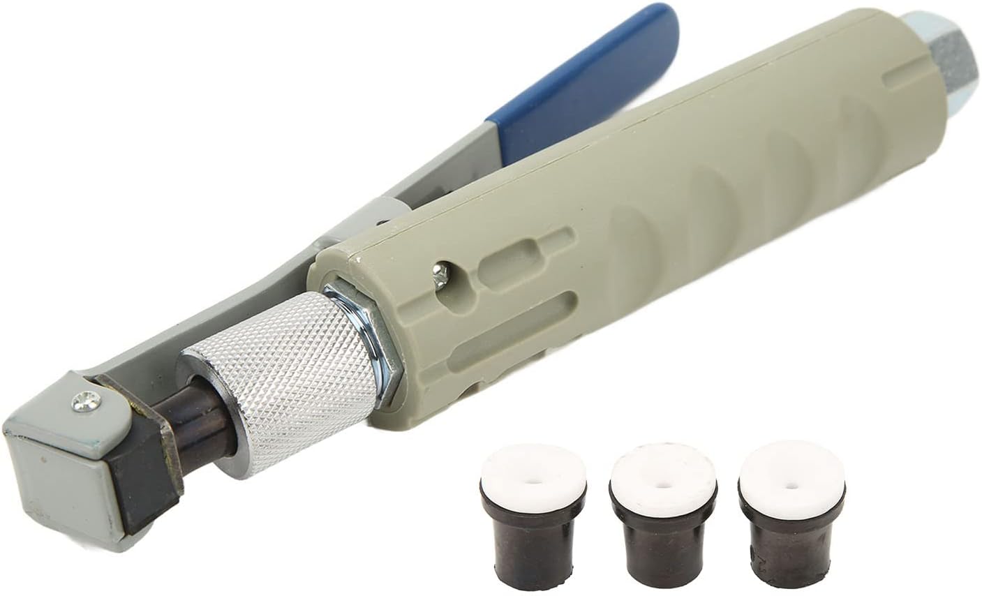 Abrasives Sandstrahlgerät, Sandstrahlkopf Mit 3 Keramikspitzen Zur Entfernung Von Rostflecken Auf Verschiedenen Oberflächen.