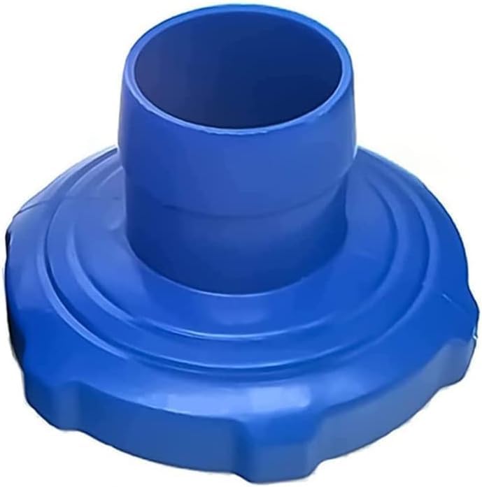 Blauer Skimmeradapter – 1 Stück – Robustes Kunststoffmaterial – Anschluss Für Poolschlauch – Für Intex-aufstellpools – Farbe: Blau