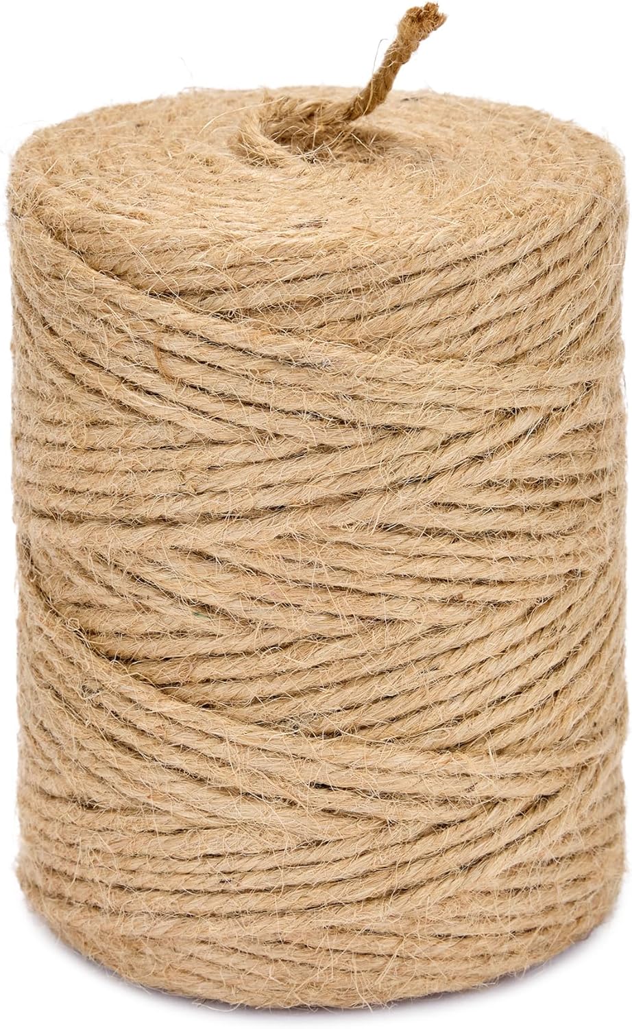 Natur-juteschnur – 100 Meter – 3 Mm, Braun – Starkes, Gedrehtes Seil – Für Gartenarbeit Und Diy-dekoration – Kompakte Spule