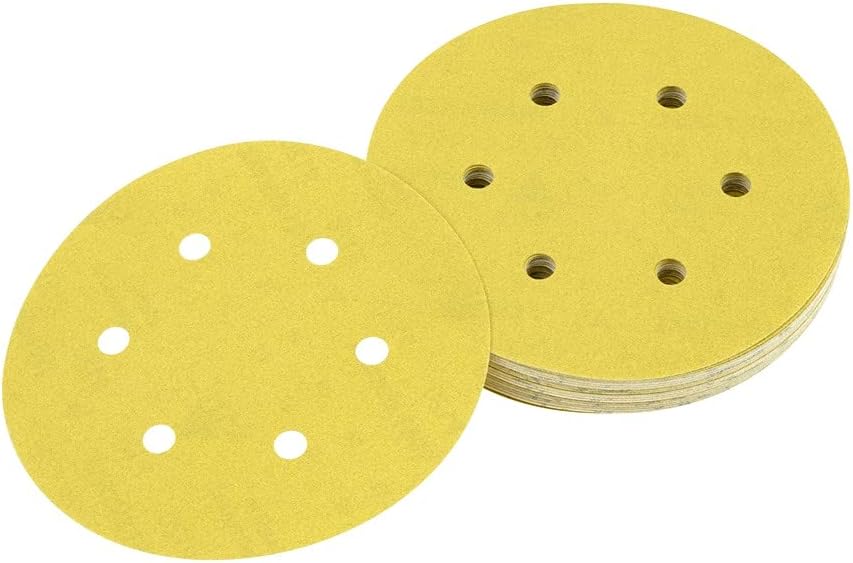 125-mm-schleifscheiben – 25er-pack – Hochleistungs-schleifpapier, Körnung 80 – Leistungsstarkes Schleifen Von Harz, Holz, Metall Und Lack – 125 Mm Durchmesser
