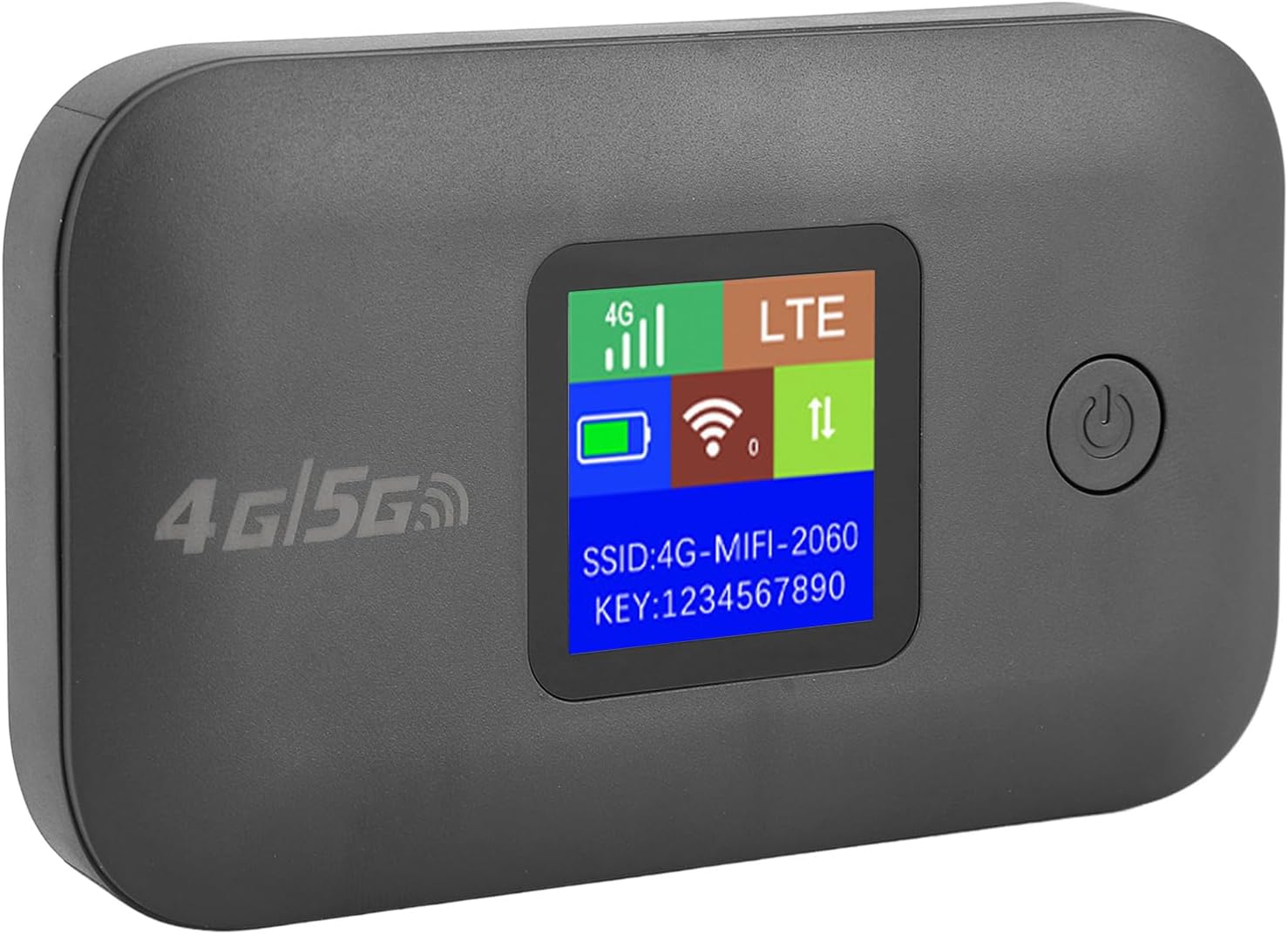 4g Lte Mobiler Router – 10 Geräte – Abs – Tragbarer Wlan-hotspot – Für Zuhause, Büro Und Unterwegs – 3000 Mah Akku