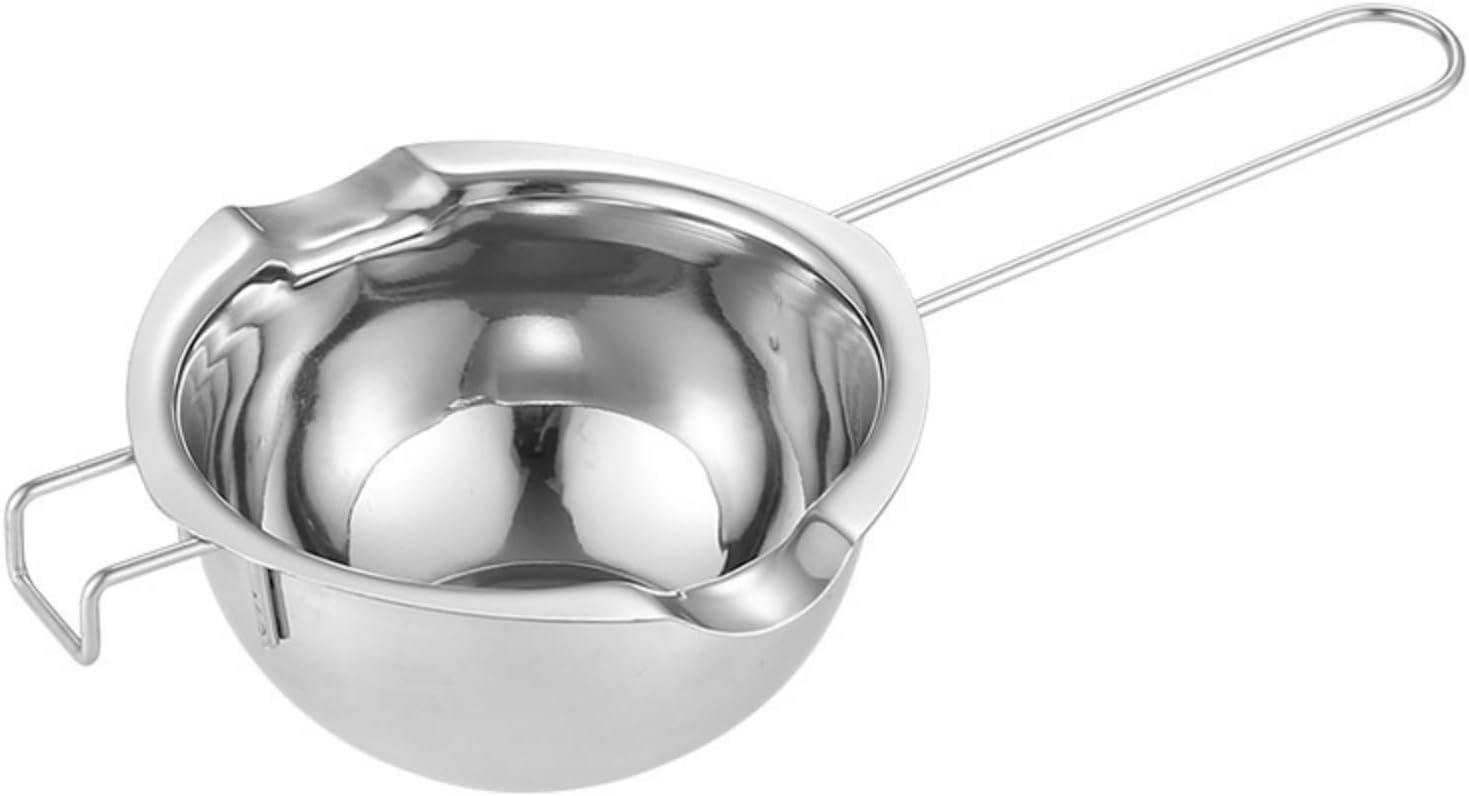 Le Creuset Bain-marie – 1 Stück – Edelstahl 304 – Doppelausgießer – Zum Schmelzen Von Schokolade, Butter Und Milch – 400 Ml