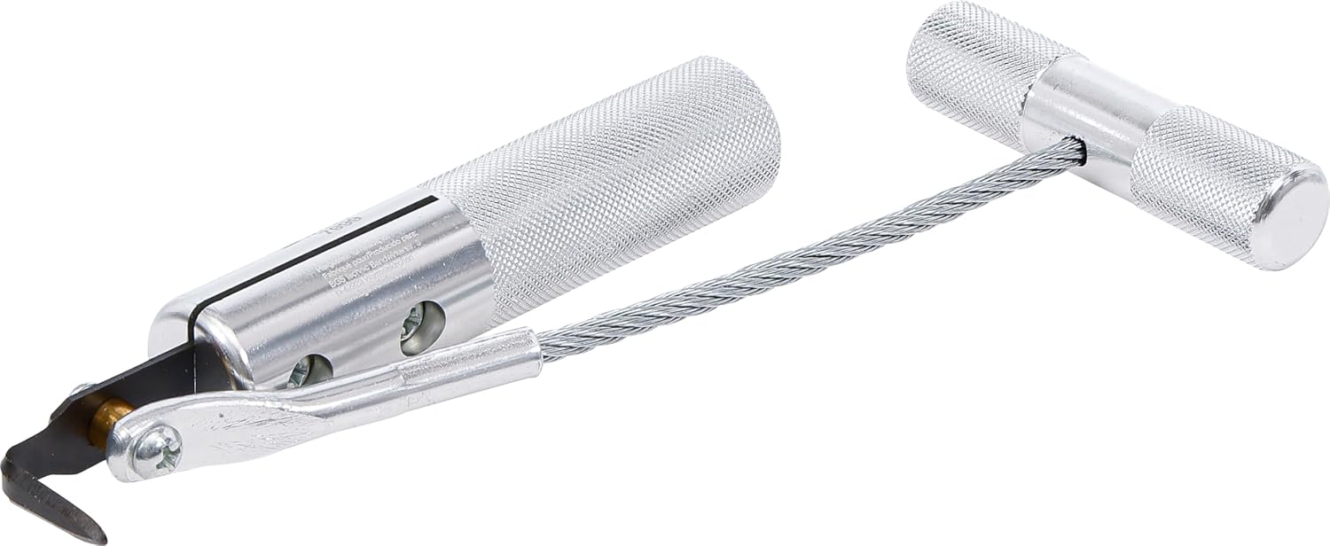 Windschutzscheibenschneider – 1 Stück – Klinge Aus Aluminium Und Gehärtetem Stahl – Präzises Schneiden Von Glasdichtungen – Professionelle Autoreparatur – Ergonomischer Griff