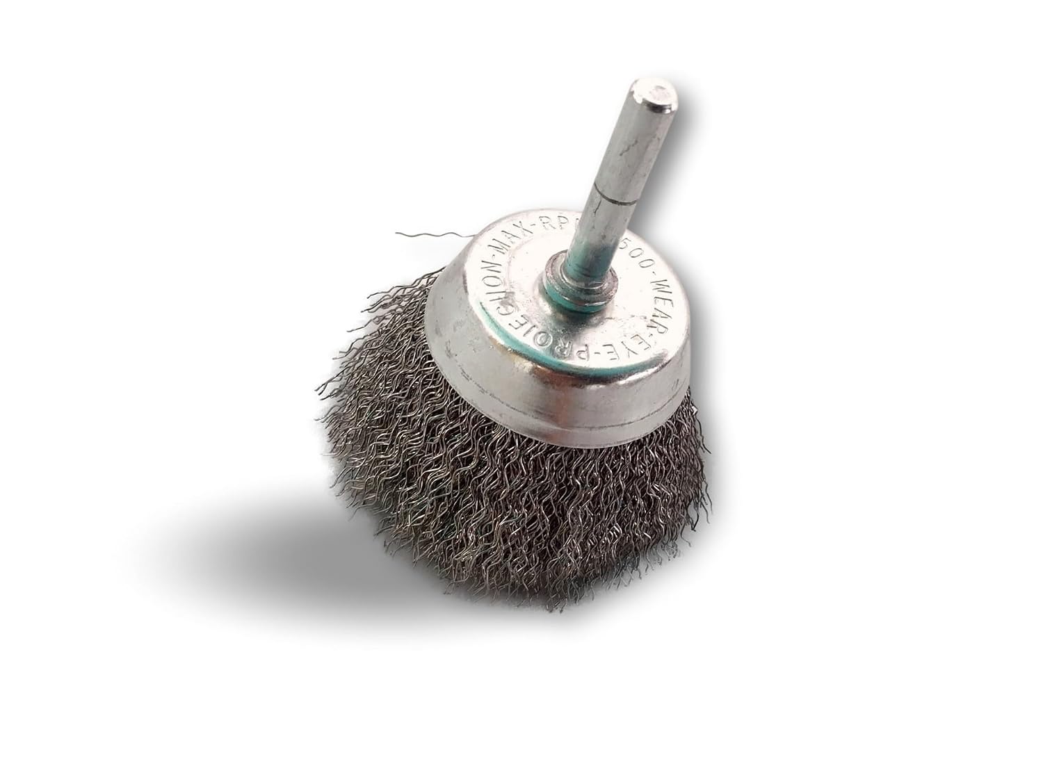 Packung Mit 10 Rotierenden Trennbürsten Mit 75 Mm Schaftdurchmesser 6 Mm Schaftdurchmesser 0,30 Mm Hartstahldraht Für Bohrmaschinen Oder Schraubendreher Mit Bohrfutter Kibros Pdc2575atx10