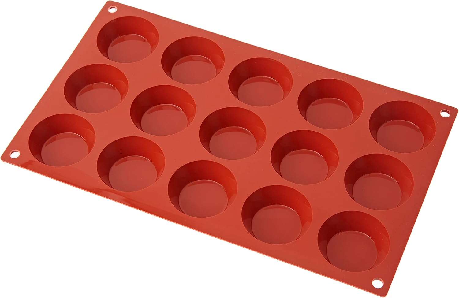 Tartelette-form – 15 Mulden – Platinsilikon – Antihaftbeschichtung – Selbstgebacken – Ø 50 Mm